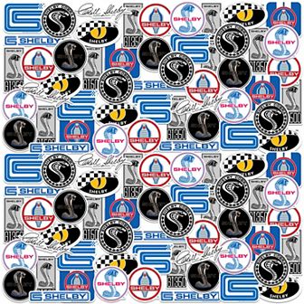 Shelby Cobra Stickers Variety Pack
