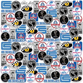 Shelby Cobra Stickers Variety Pack