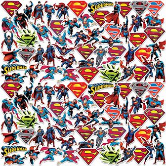 Superman Character Poses Stickers Variety Pack