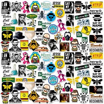 Breaking Bad Stickers Variety Pack