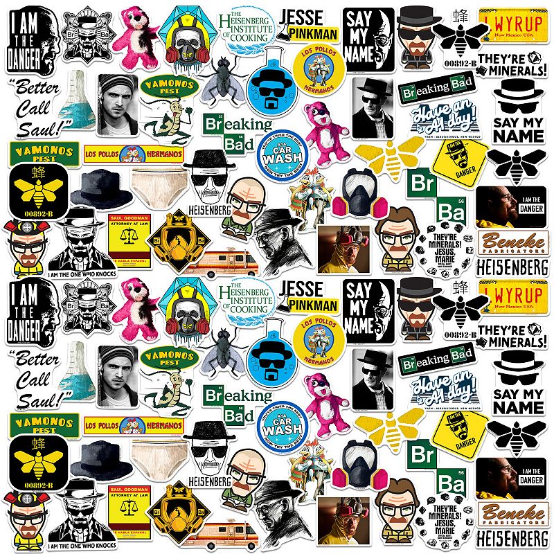 Breaking Bad Stickers Variety Pack, Multi