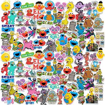 Sesame Street Characters Stickers Variety Pack