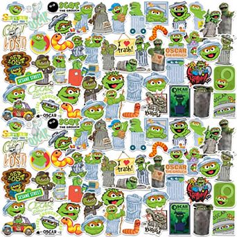 Sesame Street Oscar Stickers Variety Pack
