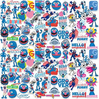 Sesame Street Grover Stickers Variety Pack
