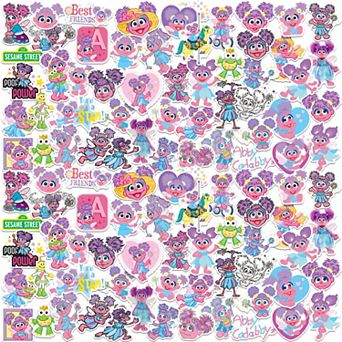 Sesame Street Abby Cadabby Stickers Variety Pack