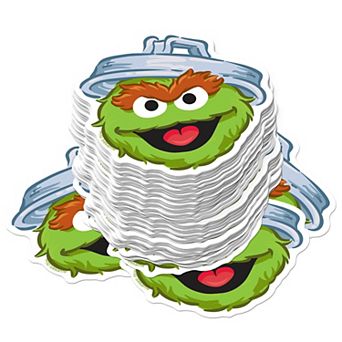 Sesame Street Oscar Face Stickers Variety Pack