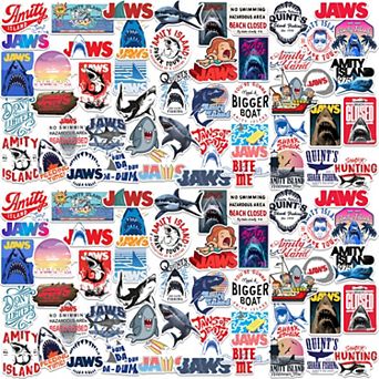 Jaws Stickers Variety Pack