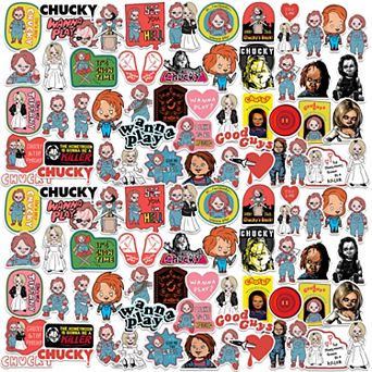 Chucky Characters Stickers Variety Pack