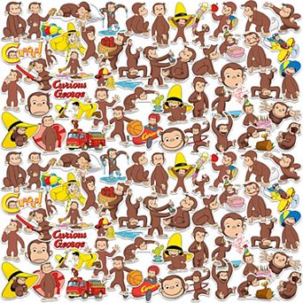 Curious George Character Stickers Variety Pack