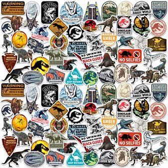 Jurassic World Adventure Stickers Variety Pack