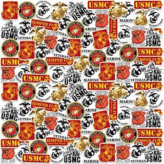 Marines Stickers Variety Pack