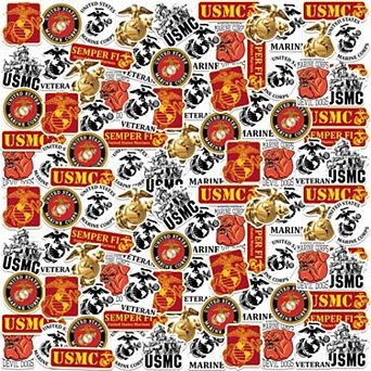 Marines Stickers Variety Pack