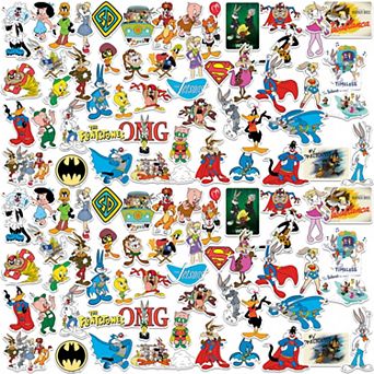 Looney Tunes 100th Anniversary Stickers Variety Pack