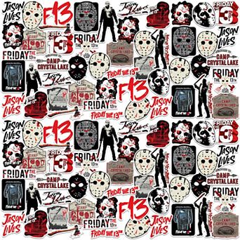 Friday The 13th Stickers Variety Pack