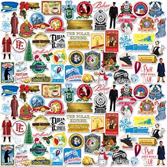 Polar Express Stickers Variety Pack