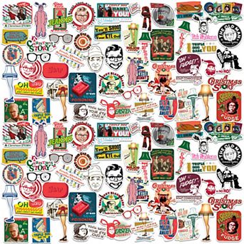 A Christmas Story Stickers Variety Pack