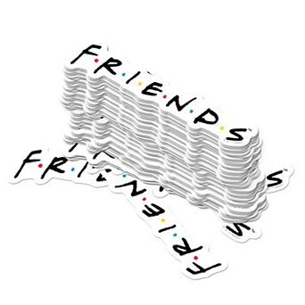 Friends Logo Stickers Variety Pack