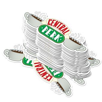 Friends Central Perk Logo Stickers Variety Pack