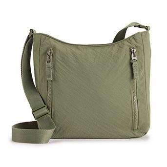 FLX Large Quilted Crossbody Bag