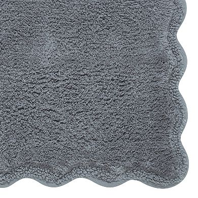 VCNY Home Scallop Cotton Bath Rug