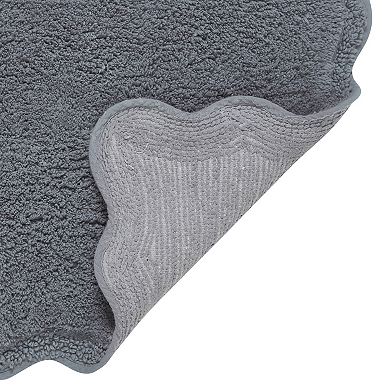 VCNY Home Scallop Cotton Bath Rug
