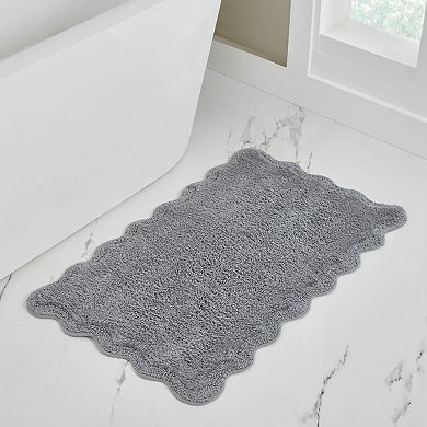 VCNY Home Scallop Cotton Bath Rug