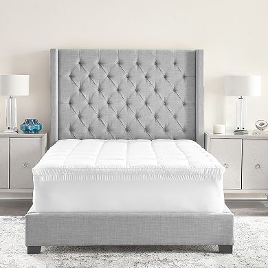 BodiPedic 4-in. Hybrid Memory Foam & Fiber Mattress Topper