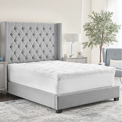 BodiPedic 4-in. Hybrid Memory Foam & Fiber Mattress Topper