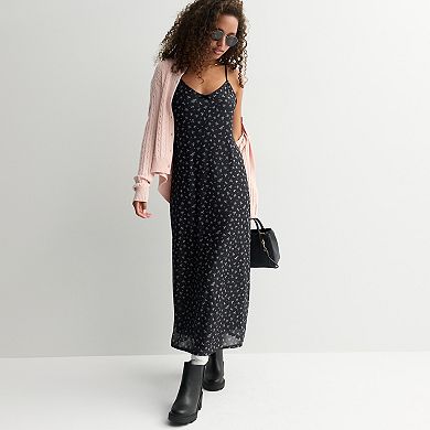 Juniors' Pink Republic Button-Front Sweater