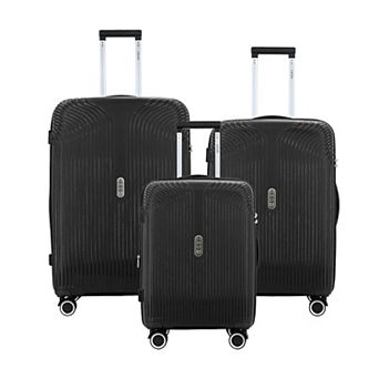 IZOD 3 pc Hardside Spinner Luggage Set