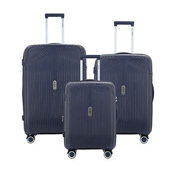 IZOD 3 pc Hardside Spinner Luggage Set
