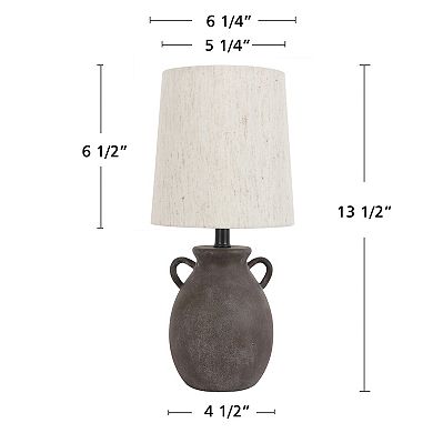 Antique Finish Jug Accent Lamp