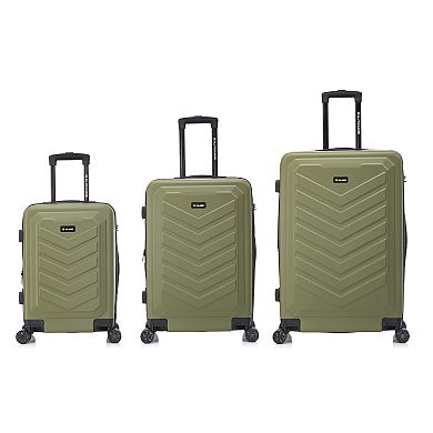 US Army FOX PRO 3-Piece Expandable Hardside Spinner Luggage Set