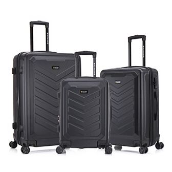 US Army FOX PRO 3 pc Expandable Hardside Spinner Luggage Set