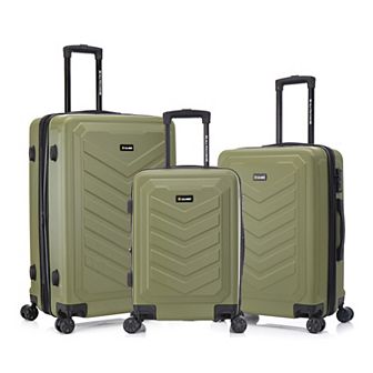 US Army FOX PRO 3 pc Expandable Hardside Spinner Luggage Set