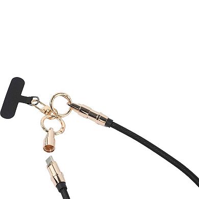 iJoy Chargemate 60-Inch Type C 2-In-1 Braided Charging Cable