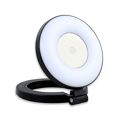 iJoy Swivel Glow Magnetic Ring Light - Rechargeable USB-C Phone Light