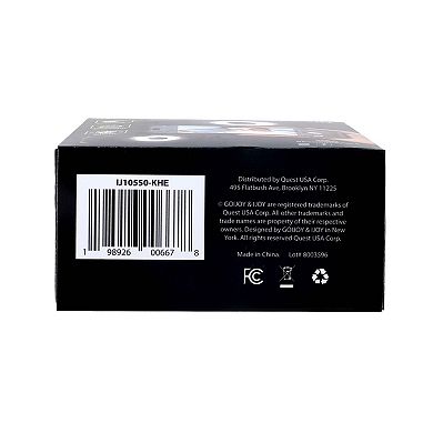 iJoy Swivel Glow Magnetic Ring Light - Rechargeable USB-C Phone Light