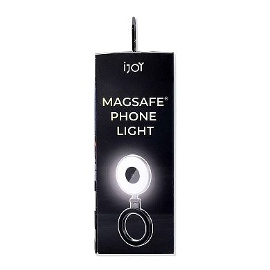 iJoy Swivel Glow Magnetic Ring Light - Rechargeable USB-C Phone Light