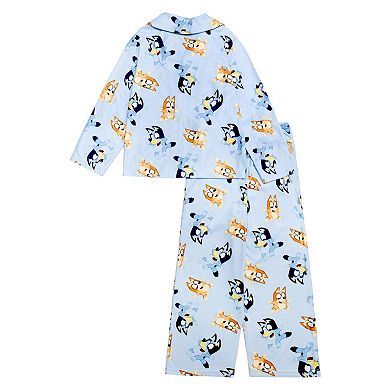 Boys 4-8 Bluey Jumping Pals 2-pc. Pajama Top & Pajama Bottoms Set