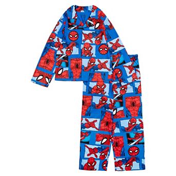 Boys 4-10 Spiderman 2 pc Pajama Set