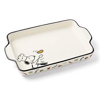 Lenox Chef Snoopy Rectangular Baking Dish