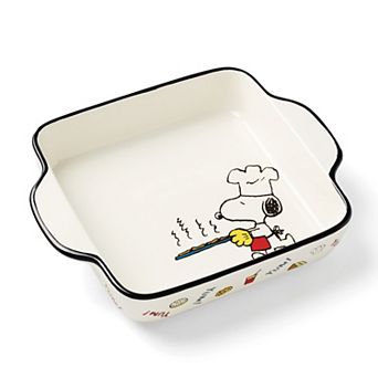 Lenox Chef Snoopy Square Baking Dish