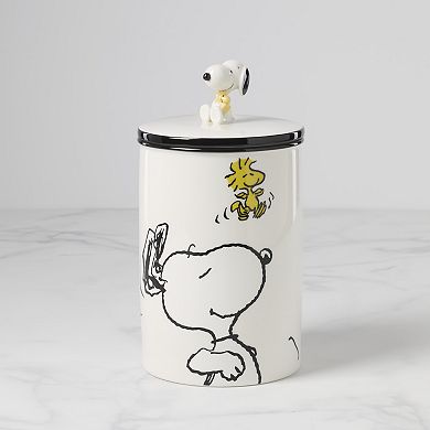 Lenox Peanuts Chef Snoopy Large Canister