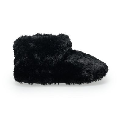LC Lauren Conrad Piarry Women's Faux Fur Slip-On Boots