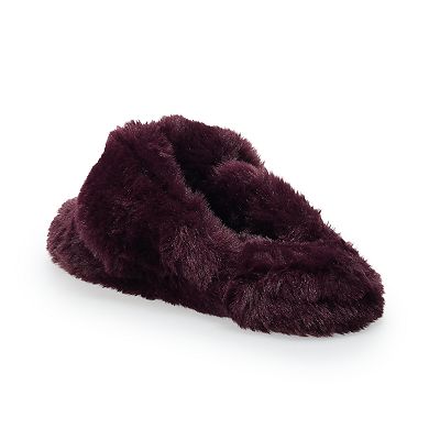 LC Lauren Conrad Wozzie Twist Band Women's Faux Fur Slide Slippers