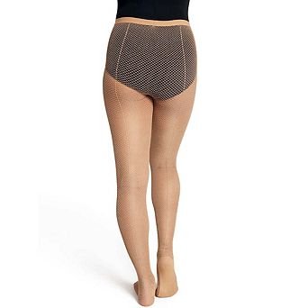 Capezio Professional Fishnet Tight w/ Seams - Adult