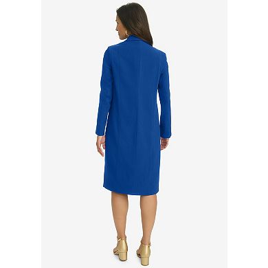Jessica London Women's Plus Size Belted Jacket Dress