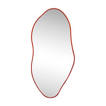 Everly Large Irregular Framed Decorative Wall Mirror