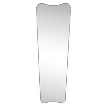 Alfie Large Rectangular Metal Framed Wall Mounted Full-Length Mirror